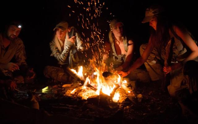 Lesbians in the camp